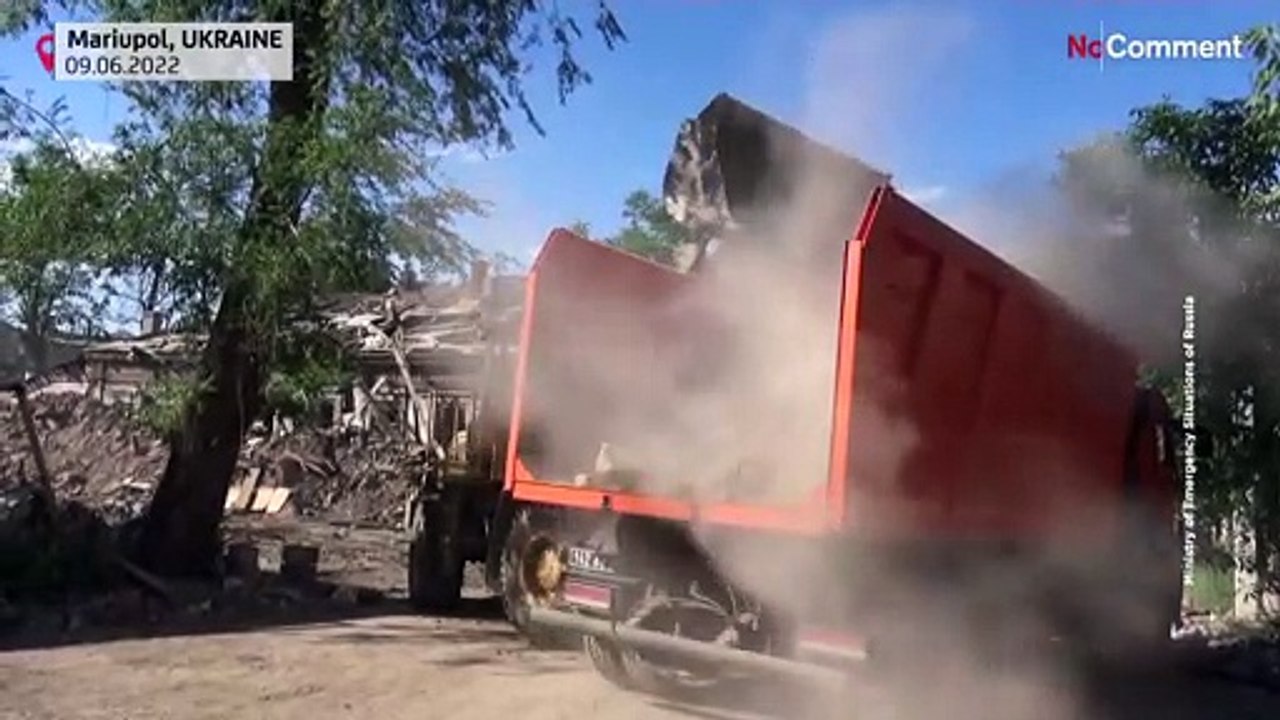 Keine Schätze unterm Schutt: Russisches Ministerium lässt Mariupol aufräumen
