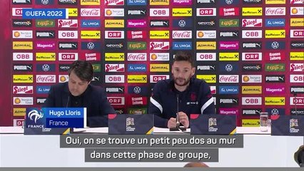 Bleus -  Lloris : "Dos au mur et dans l'obligation de prendre 3 points"