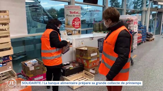 SOLIDARITÉ / la banque alimentaire prépare sa grande collecte de printemps