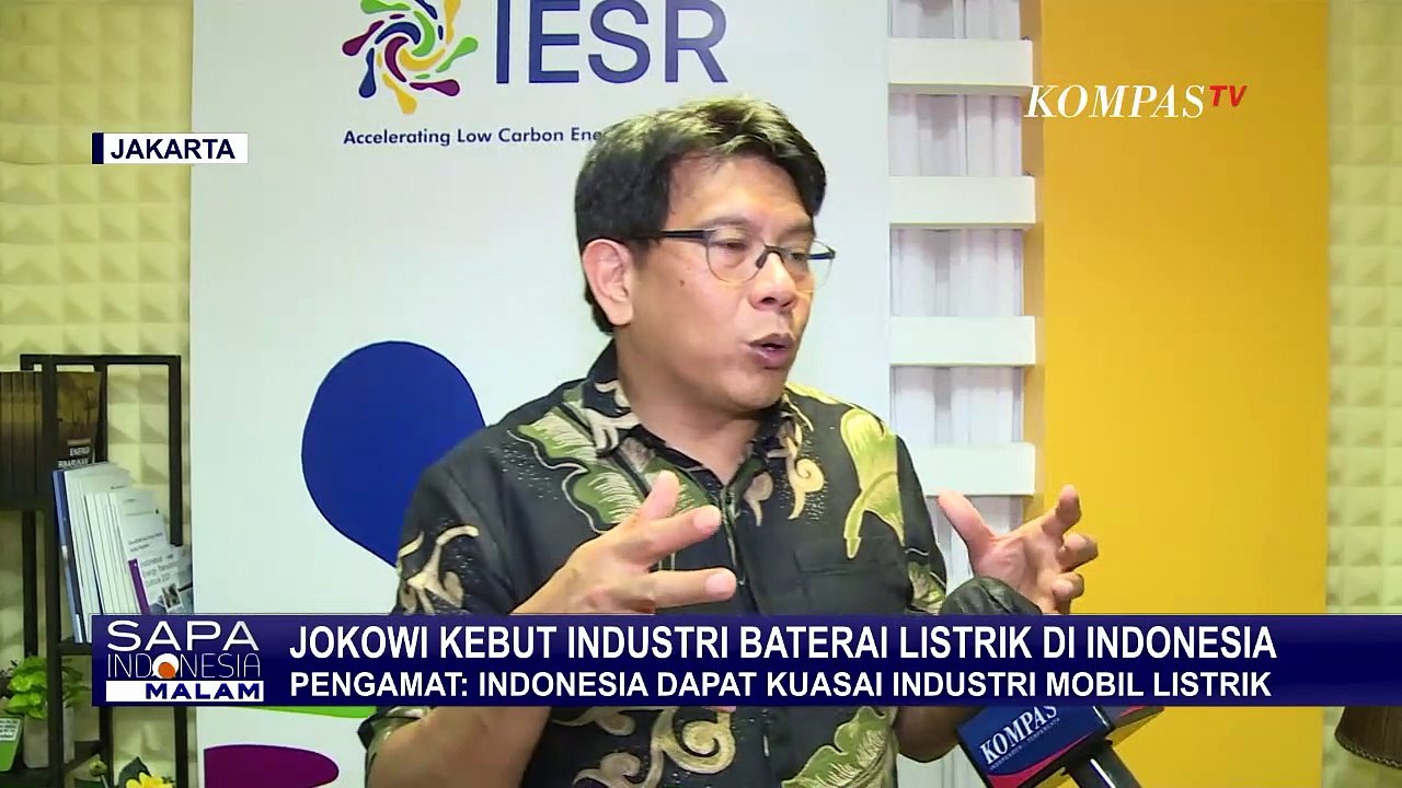 Presiden Jokowi Kebut Industri Baterai Listrik di Indonesia!