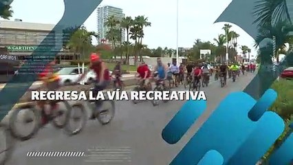 Regresa la vía recreativa, ahora con otra ruta | CPS Noticias Puerto Vallarta