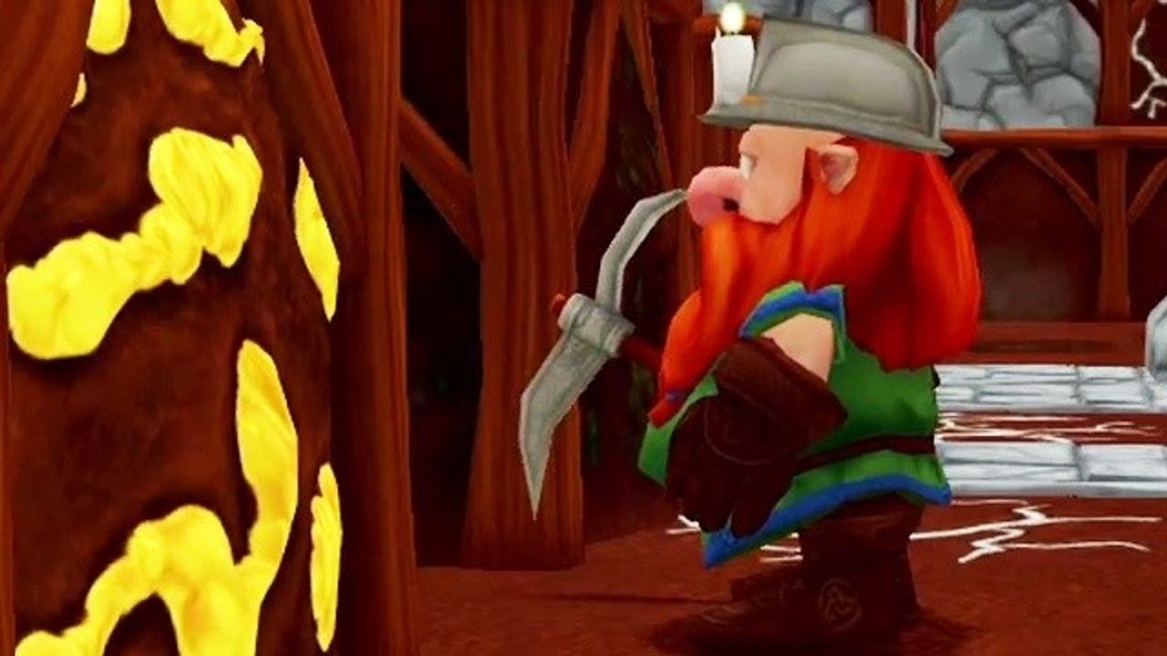 A game of dwarves - gameplay-trailer: zu besuch bei den buddel-zwergen