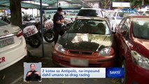 2 kotse sa Antipolo, na-impound dahil umano sa drag racing | Saksi