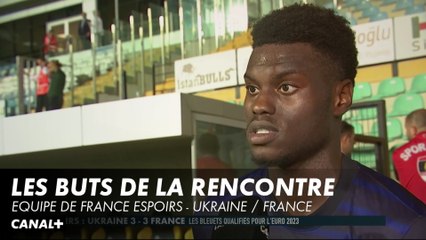 Les buts et moments forts, la France qualifiée à l'Euro 2023 - Espoirs - Ukraine / France