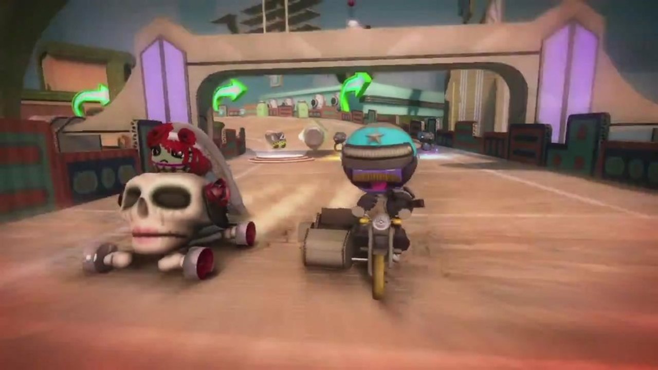 Littlebigplanet karting - story-trailer zum lbp-rennspiel