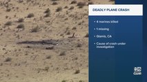 4 Marines killed in aircraft crash in desert near Arizona-California border