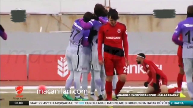 Anagold 24 Erzincanspor 1-1 Galatasaray [HD] 14.12.2016 - 2016-2017 Turkish Cup Group E Matchday 2