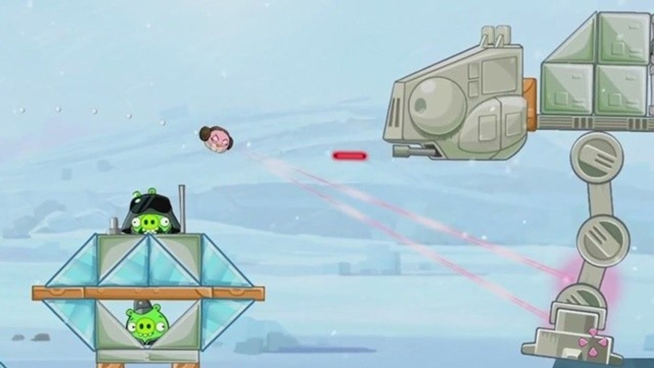 Angry Birds: Star Wars - Gameplay-Trailer: Verärgerte Vögel gegen das Imperium