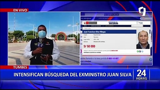 Intensifican búsqueda de exministro Juan Silva en Tumbes: 450 policías supervisan la frontera