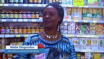 Un rayon de produits Made in Bénin au supermarché NOL MARKET