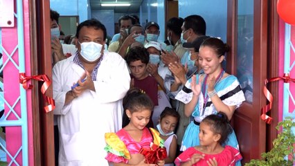 Inauguran obras de remozamiento en el puesto de salud del barrio Laureles Sur