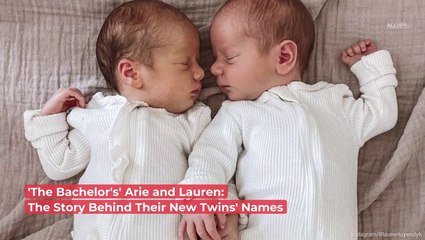 'The Bachelor's' Arie And Lauren: The Story Behind Their New Twins' Names