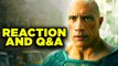 BLACK ADAM TRAILER Reaction and LIVE Q&A! - The Breakroom