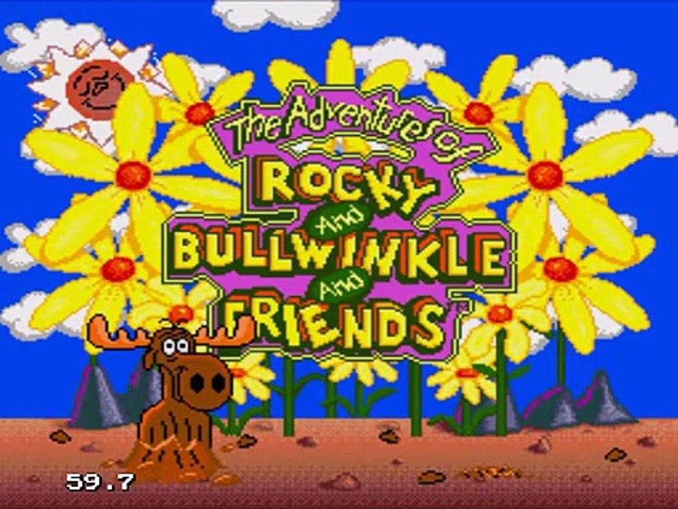 Adventures of Rocky and Bullwinkle and Friends, Sega, Genesis, Mega Drive