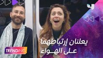 قبل إطلاق أغنيتهم الجديدة  #MBCTrending ستيفاني عطالله و  Zef  يعلنان إرتباطهما على الهواء في لقاء خاص مع