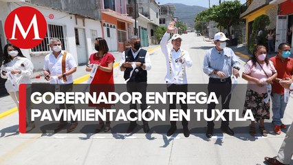 Download Video: Rutilio Escandón inaugura pavimentación de calles en Tuxtla Gutiérrez