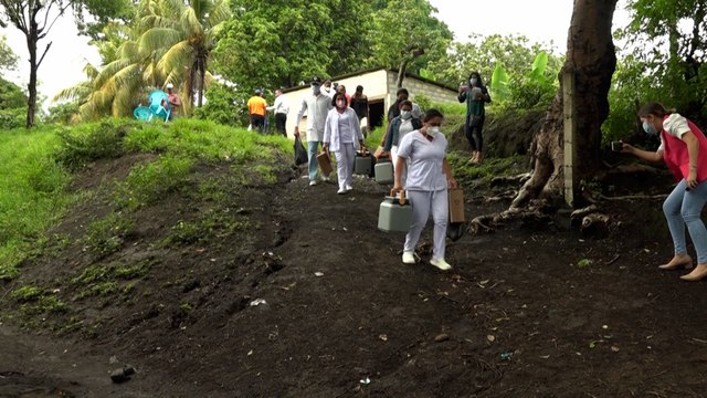 Aplican fármacos contra la Covid-19 a pobladores de Pablo Calero en Ticuantepe