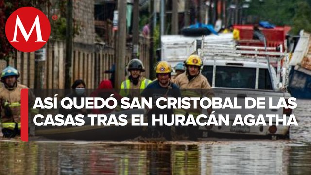 20 viviendas y 2 escuelas resultaron afectadas por lluvias en San Cristóbal de las Casas, Chiapas