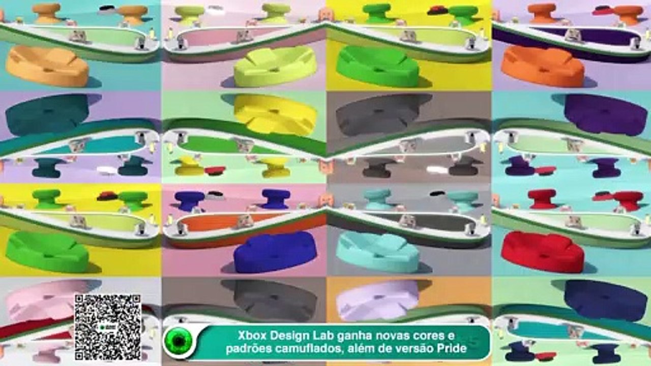 Xbox Design Lab ganha novas cores e padrões cam...