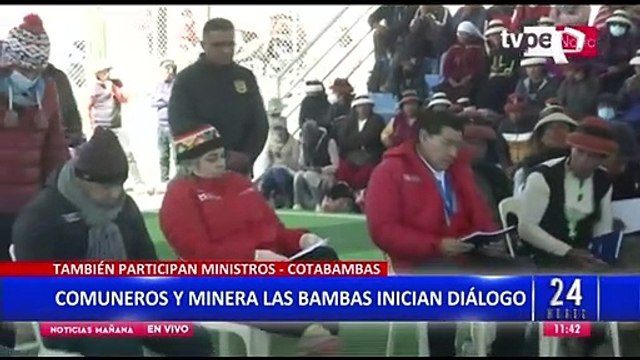 Cotabambas: Comuneros y minera las Bambas reinician diálogo