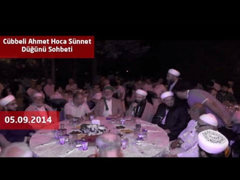 Cübbeli Ahmet Hoca - Sünnet Düğünü Sohbeti