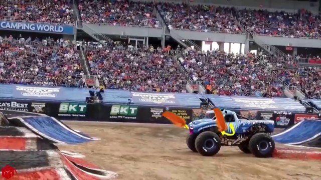 Crazy Monster Truck Freestyle Moments _ Monster Jam highlights 2022_