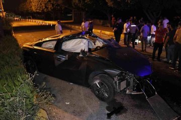 Hurdaya dönen araçtan sıyrık bile almadan çıktı