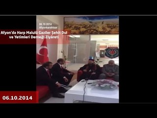 Download Video: Afyon'da Harp Malulü Gaziler Şehit Dul ve Yetimleri Derneği Ziyâreti