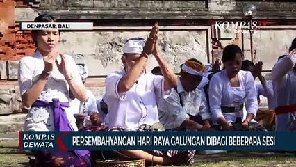 Perayaan Hari Raya Galungan Di Denpasar