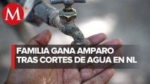 Familia de Guadalupe obtiene amparo contra Agua y Drenaje de NL