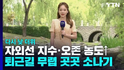 [날씨] 오늘 낮 더위 속 강한 소나기...자외선·오존 주의 / YTN