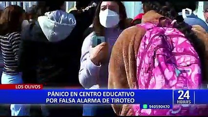 Download Video: Los Olivos: PNP descarta amenaza de tiroteo en colegio Trilce