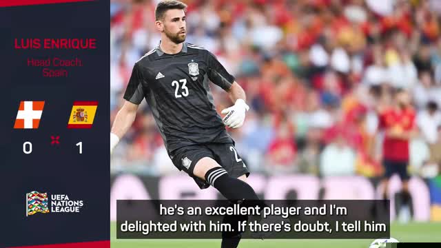 Enrique springs to defence of Simon after nervy moments against Switzerland