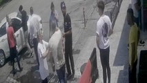 Edirne’de 2 Bulgar iş insanını kaçırma girişimi güvenlik kamerasında