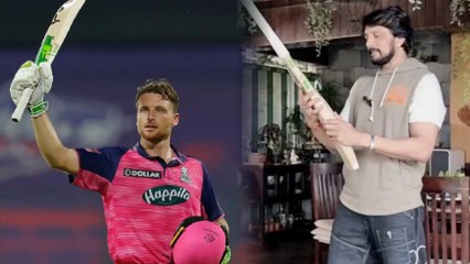 Kiccha Sudeep ಗೆ ಜೋಸ್ ಬಟ್ಲರ್  ಬ್ಯಾಟ್ ಕೊಟ್ಟಿದ್ಯಾಕೆ??? ಇದಕ್ಕೆ ಸುದೀಪ್ ಏನಂದ್ರು | OneIndia Kannada