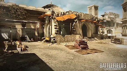 Battlefield 3: Aftermath - Flythrough-Video zur Map »Talah Market«