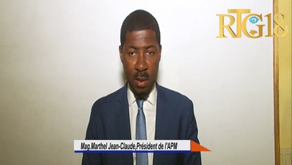 Prezidan APM yo Mèt Marthel Jean-Claude felisite ekzkitif la ki nome jij nan tribinal yo.