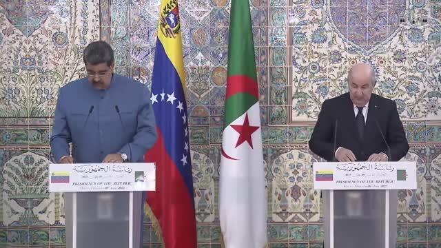 Venezuela Devlet Başkanı Maduro, Cezayir'de - Venezuela Devlet Başkanı Maduro'nun açıklaması