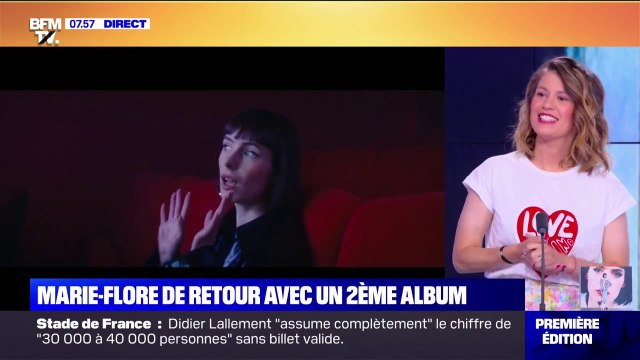 Après Braquage , Marie-Flore revient avec un nouvel album intitulé Je sais pas si ça va