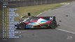 24h Du Mans 2022 FP3 Two LMP2 Cimadomo Big Crash