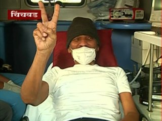 Rajya Sabha Elections : MLA Laxman Jagtap विधानभवनात दाखल, राज्यसभेसाठी करणार मतदान