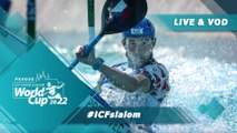 2022 ICF Canoe-Kayak Slalom World Cup Prague Czech Republic / Kayak Heats