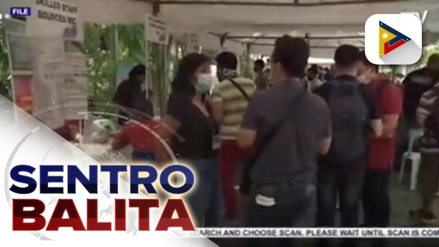 Bilang ng mga Pilipinong walang trabaho, bumaba sa 2.76-M nitong Abril ayon sa PSA