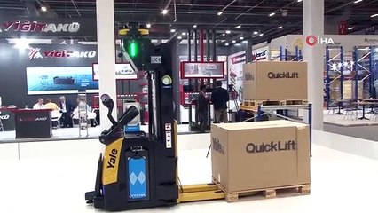 Otonom yükleme ve istifleme makineleri görücüye çıktı
