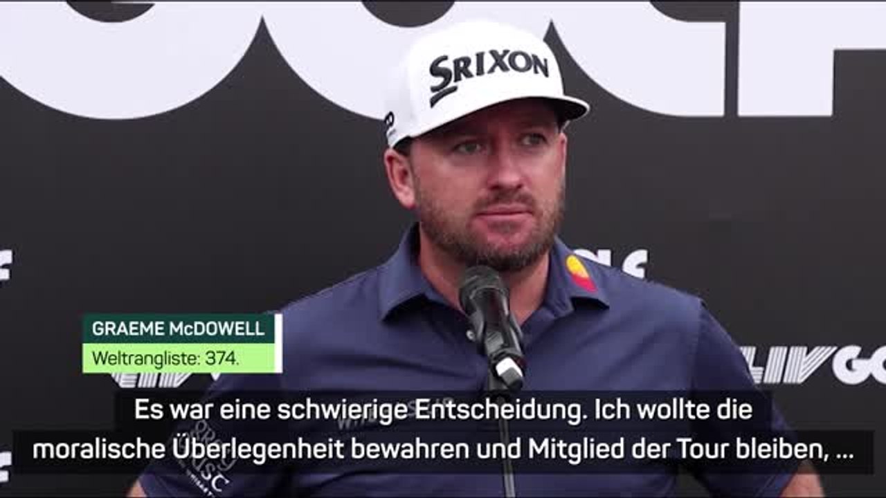 McDowell: 'Moralische Überlegenheit bewahren'
