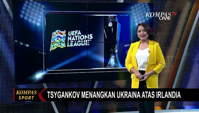 Menang Tipis! Ukraina Berhasil Kalahkan Irlandia 1-0 di UEFA Nations League