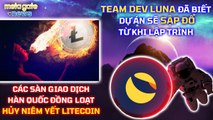 Tin Tức Crypto - Team Dev LUNA biết trước dự án sẽ sập- Litecoin bị sàn HQ delist -MetaGate News 9-6