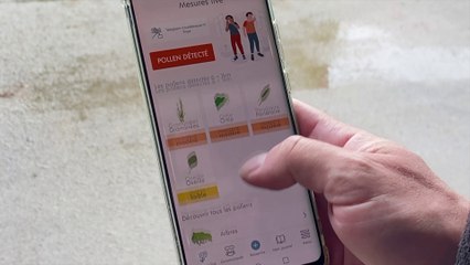 下载视频: Actus : la CUD lance l’application mobile Live Pollen - 10 juin 2022