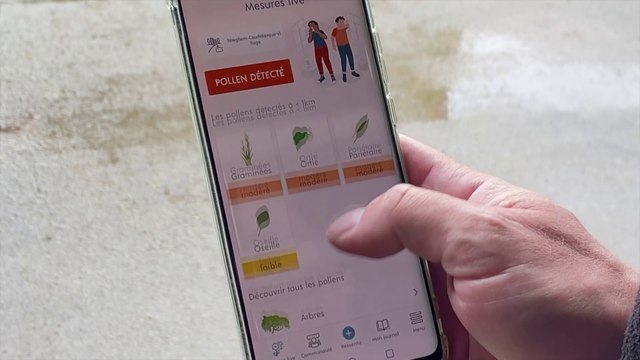 Actus : la CUD lance l’application mobile Live Pollen - 10 juin 2022