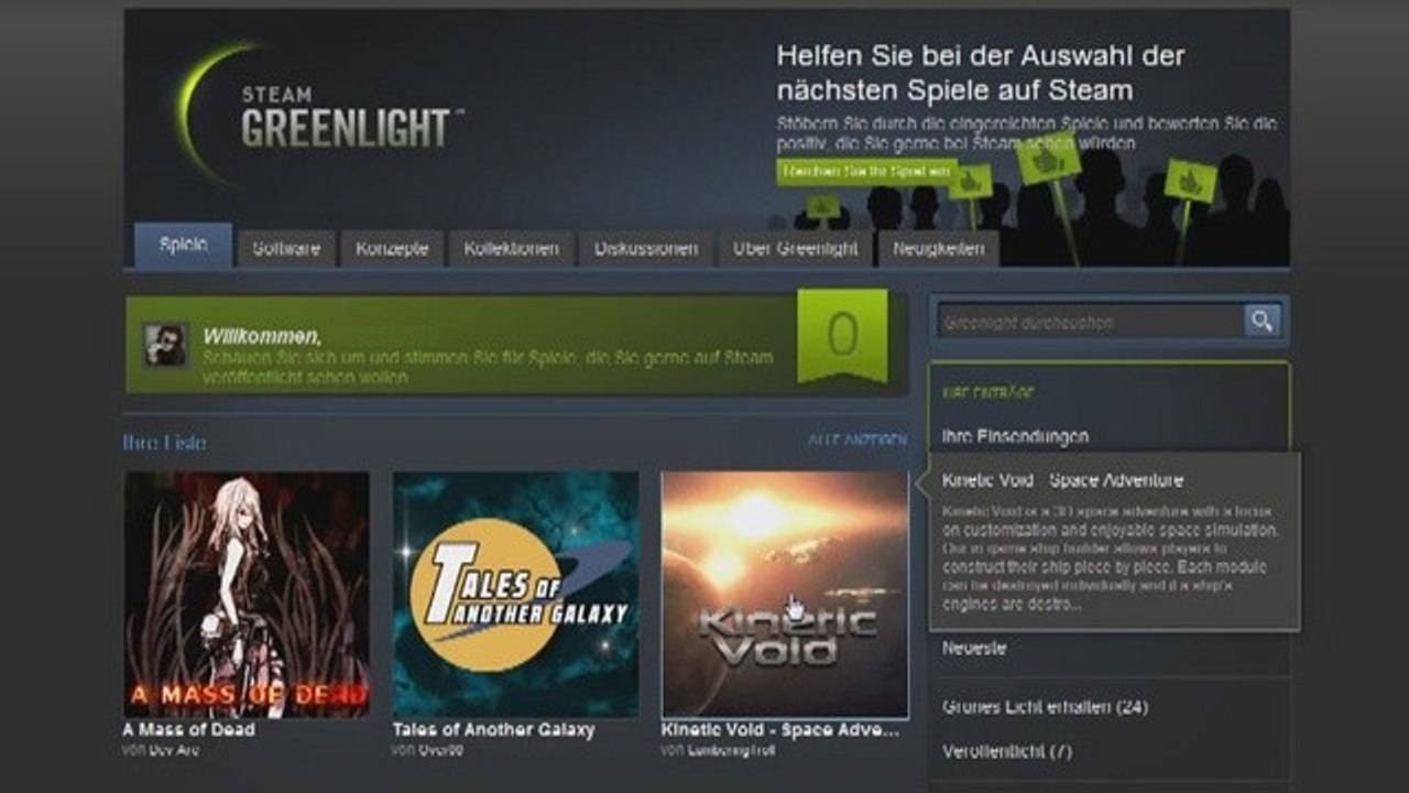 Steam Greenlight - Video zu den ersten erfolgreichen Greenlight-Titeln